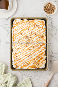CARAMEL APPLE POKE CAKE EXCLUSIVE!!!
