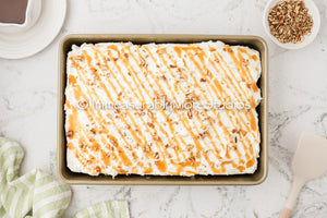CARAMEL APPLE POKE CAKE EXCLUSIVE!!!