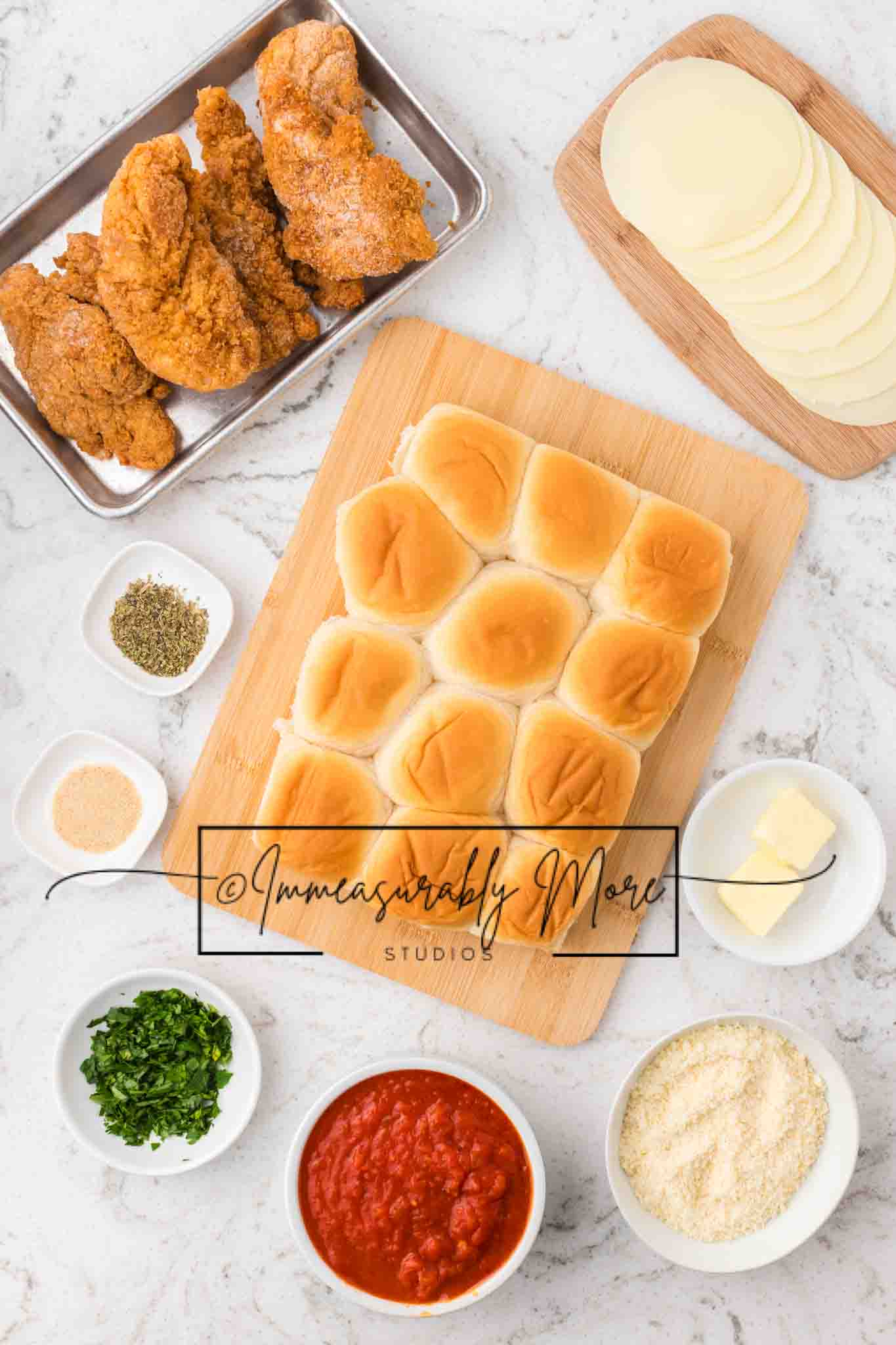 CHICKEN PARMESAN SLIDERS EXCLUSIVE!!!