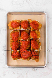 CHICKEN PARMESAN SLIDERS EXCLUSIVE!!!