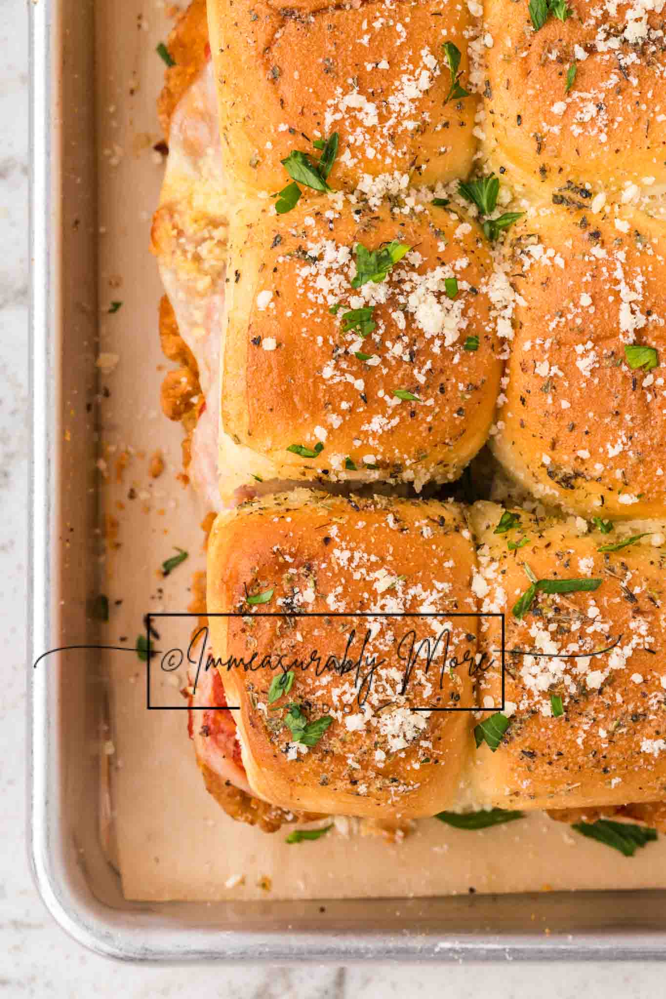CHICKEN PARMESAN SLIDERS EXCLUSIVE!!!
