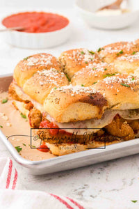 CHICKEN PARMESAN SLIDERS EXCLUSIVE!!!