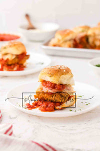 CHICKEN PARMESAN SLIDERS EXCLUSIVE!!!