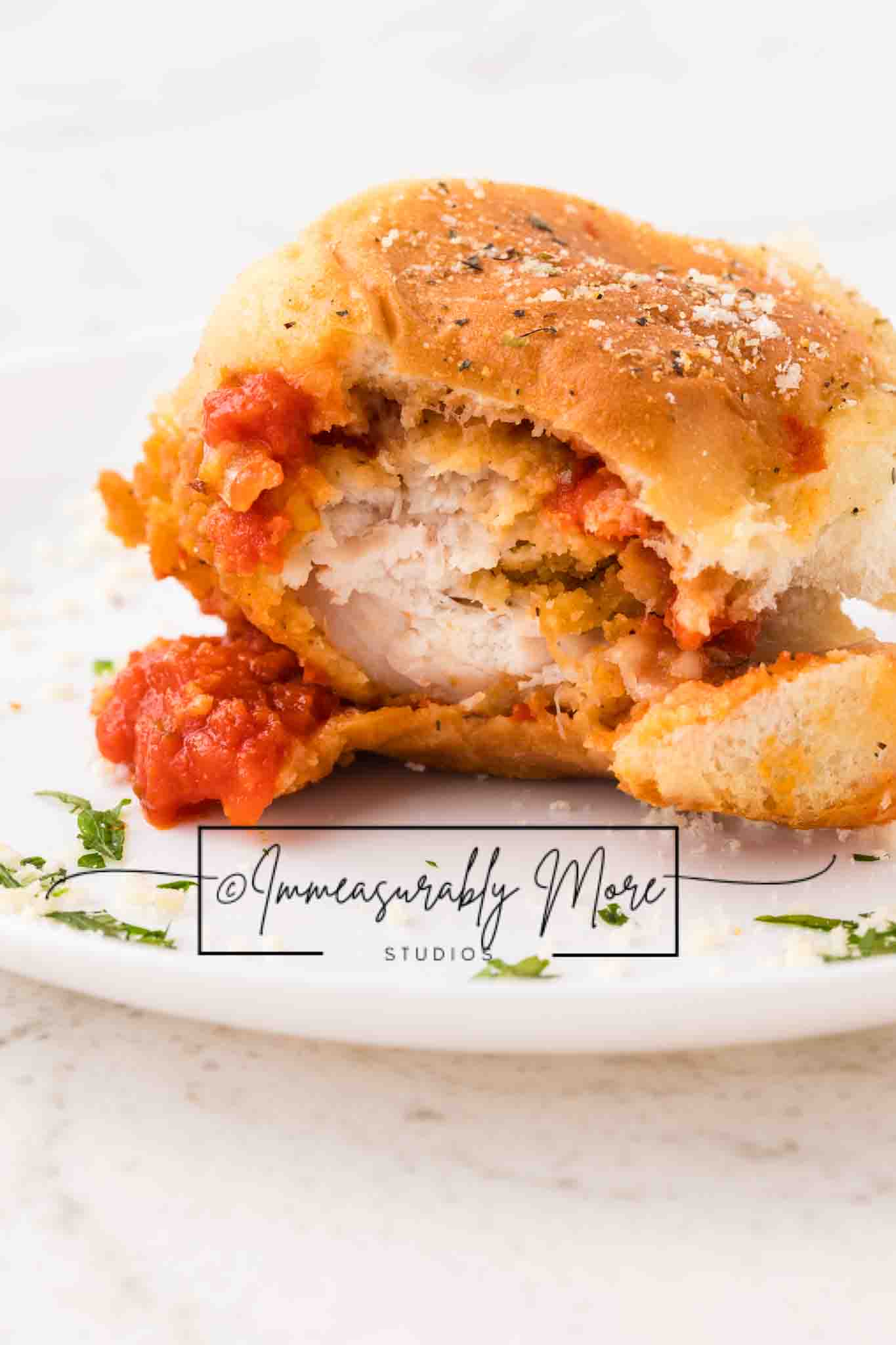 CHICKEN PARMESAN SLIDERS EXCLUSIVE!!!