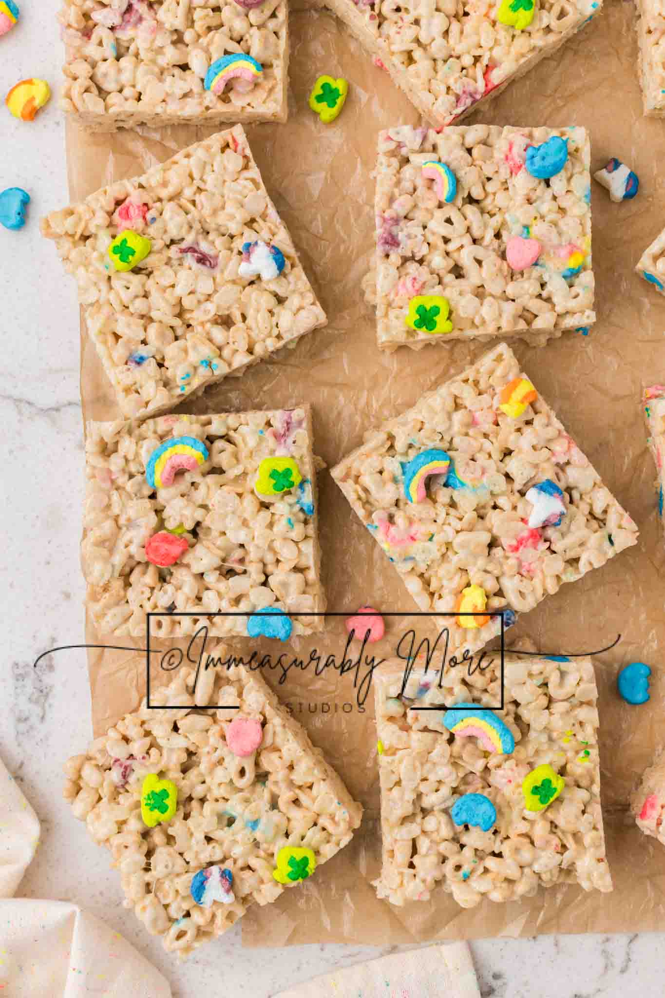 LUCKY CHARMS RICE KRISPIE TREATS EXCLUSIVE!!!