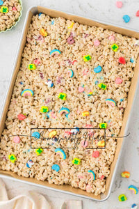 LUCKY CHARMS RICE KRISPIE TREATS EXCLUSIVE!!!
