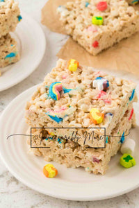 LUCKY CHARMS RICE KRISPIE TREATS EXCLUSIVE!!!
