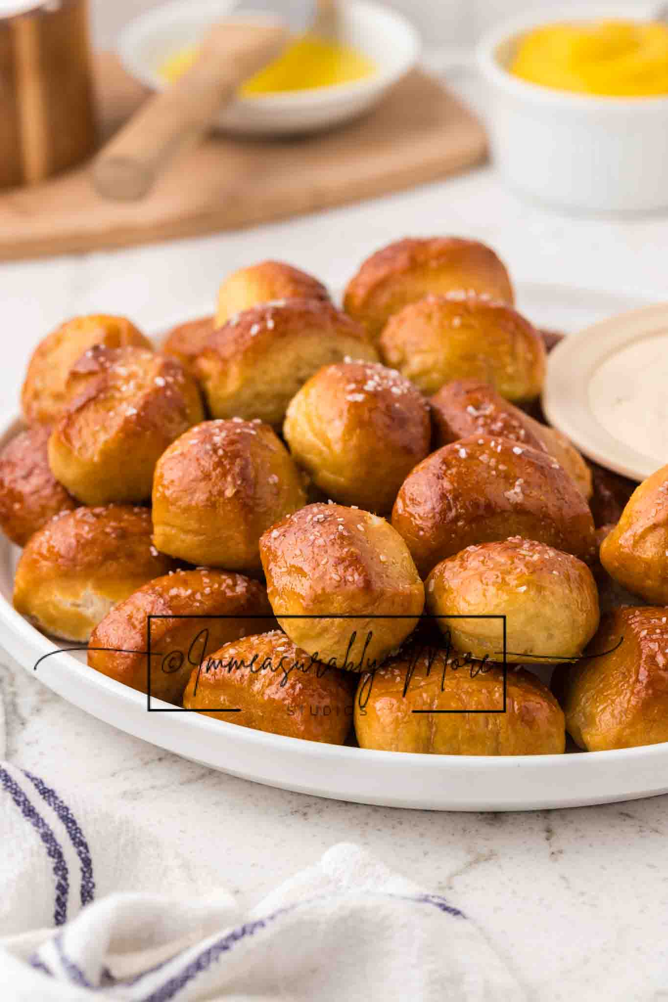 PIZZA DOUGH PRETZEL BITES EXCLUSIVE!!!