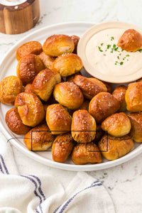 PIZZA DOUGH PRETZEL BITES EXCLUSIVE!!!