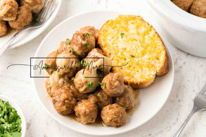 SLOW COOKER FRENCH ONION MEATBALLS EXCLUSIVE!!!