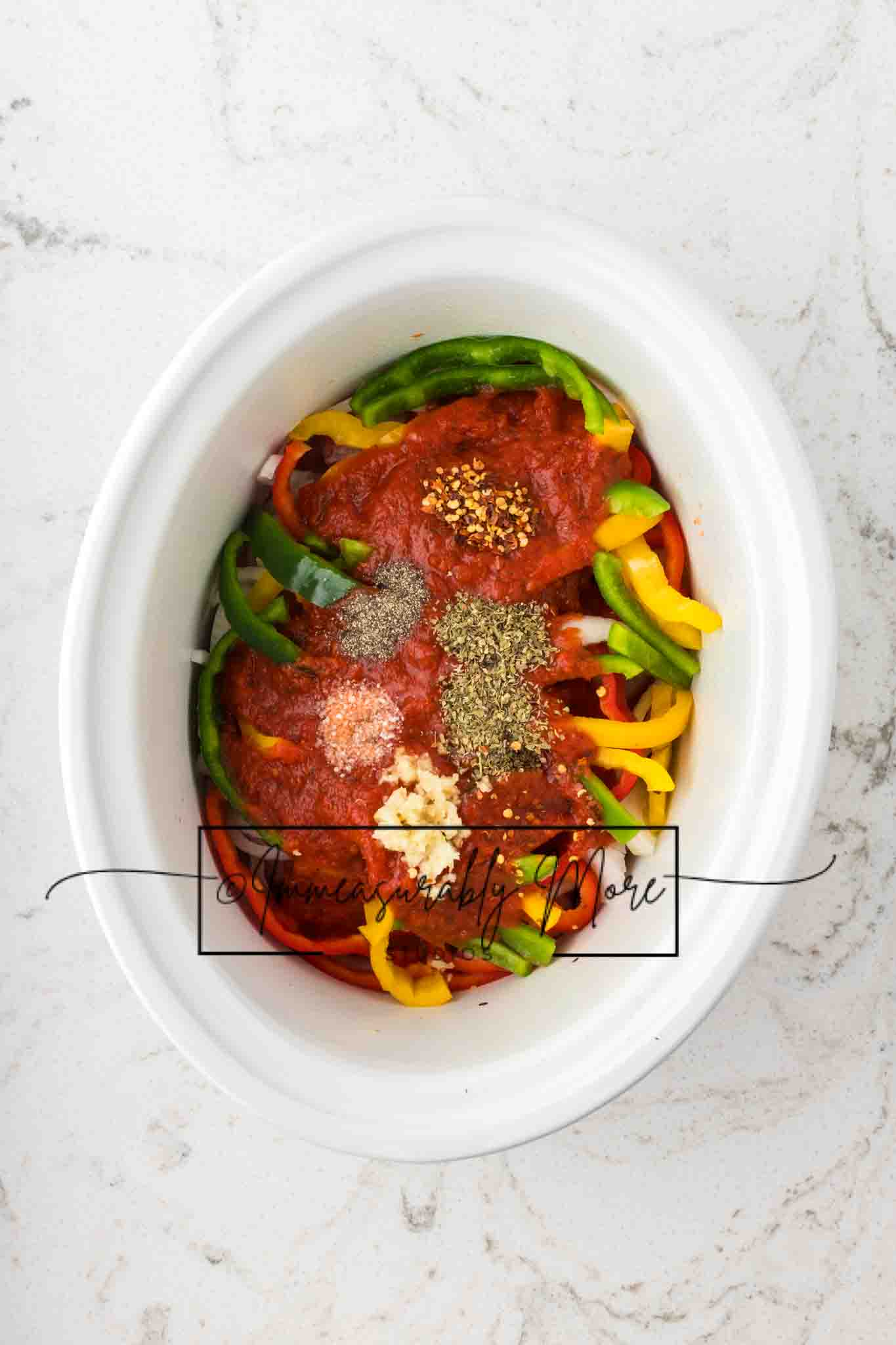 SLOW COOKER SAUSAGE AND PEPPERS EXCLUSIVE!!!