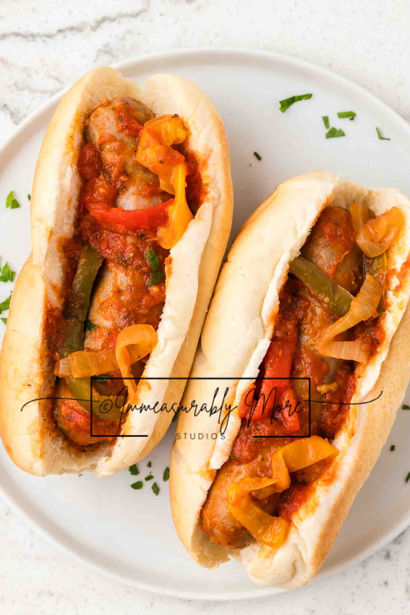 SLOW COOKER SAUSAGE AND PEPPERS EXCLUSIVE!!!