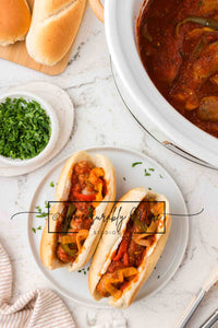 SLOW COOKER SAUSAGE AND PEPPERS EXCLUSIVE!!!